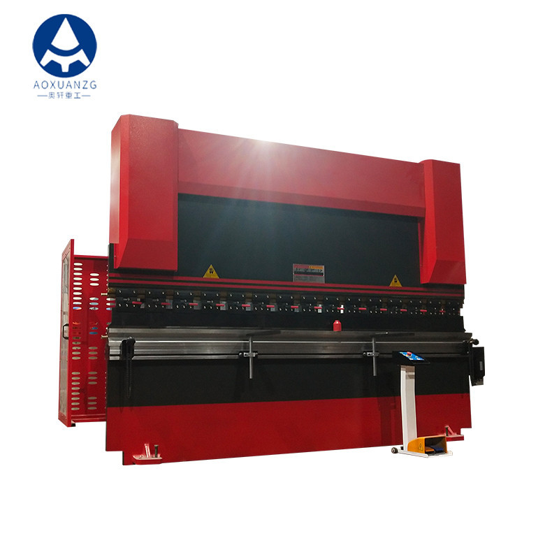 K-125T 2500mm Hydraulic CNC Press Brake Sheet Metal Bending Machine Tp10s System