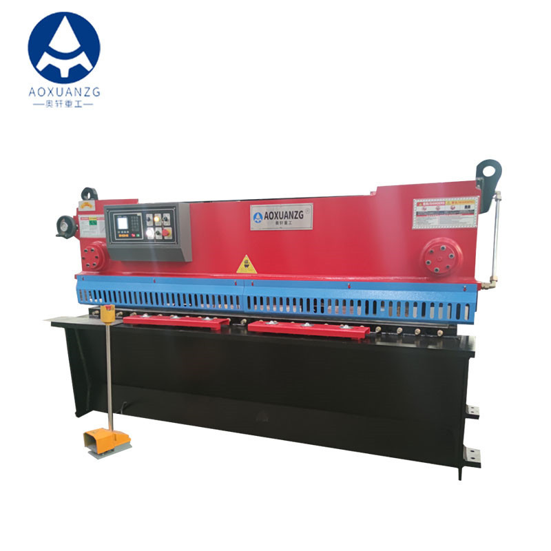 CNC Hydraulic Guillotine Shearing Machine , Hydraulic Metal Shear QC11Y-6*1600