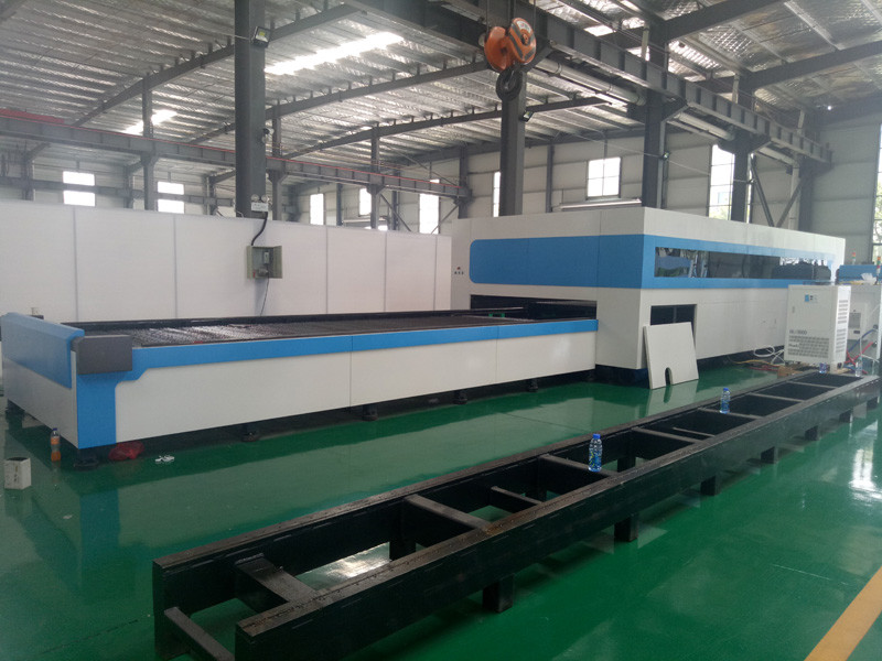 6000w 3000mm CNC Laser Cutting Machines 100m/Min For Metal Plate Tube